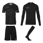 Uhlsport Prediction Goalkeeper Bundle Black