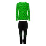 Uhlsport Progressive Goalkeeper Bundle Junior Fluo Green Black